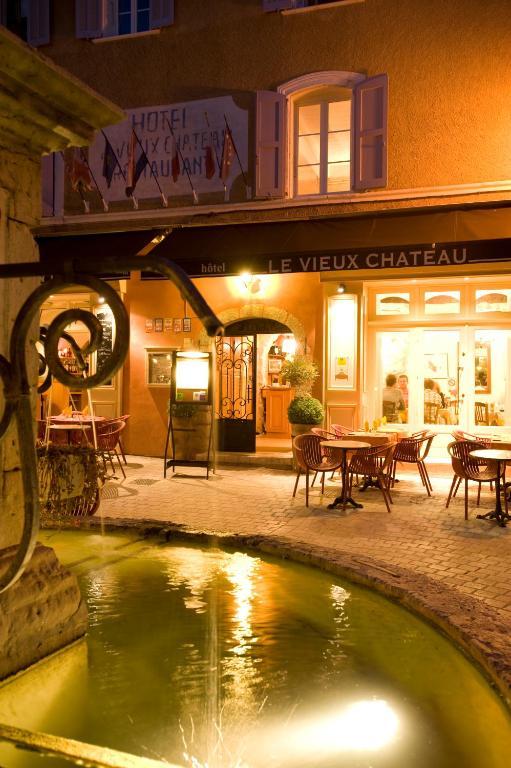 Le Vieux Chateau Aiguines Exterior foto
